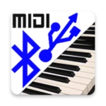 piano midi bluetooth usb android application logo